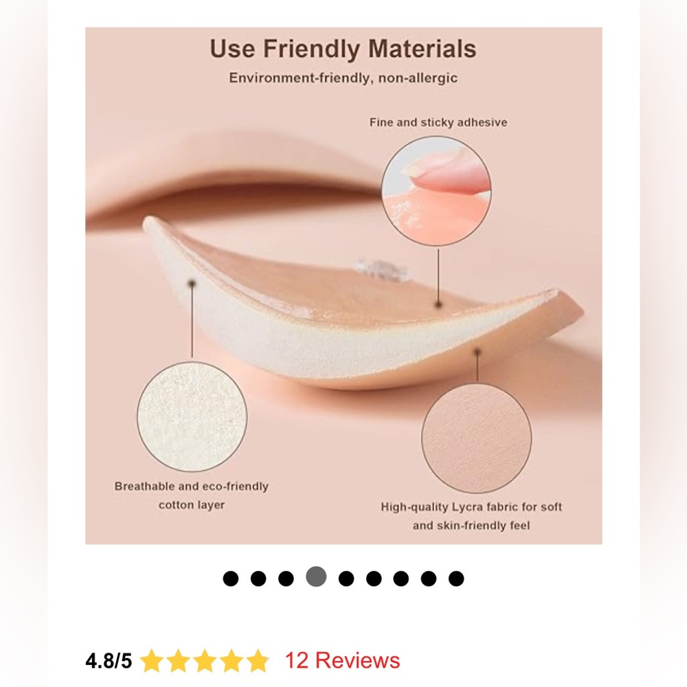 Strapless Sticky Bra Set - Picture 5 of 7